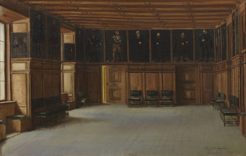 Gripsholms slott, Rikssalen, 1879