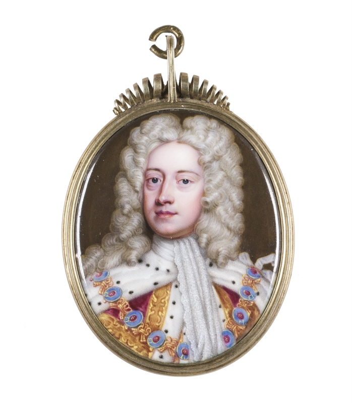 Georg II (1683-1760), kung av England o Skottland pendant till NMB 1060