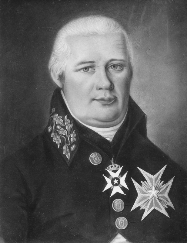 Anders af Håkansson (1749-1813), baron, governor, married to Anna Catharina Fehmarn