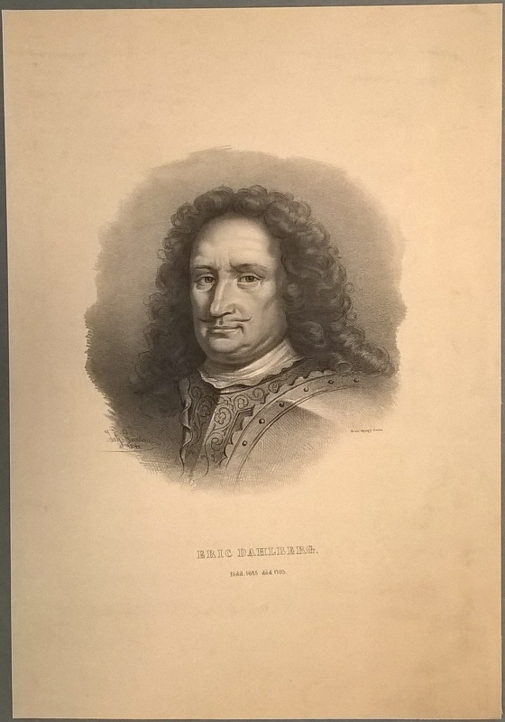 Eric Dahlbergh (1625-1703), greve, militär, tecknare, arkitekt och ämbetsman