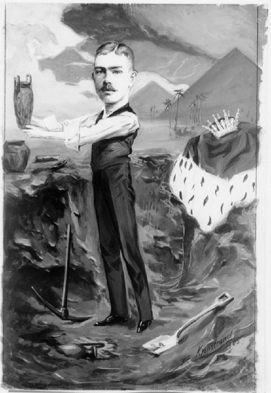 Kronprinsen som arkeolog 1905