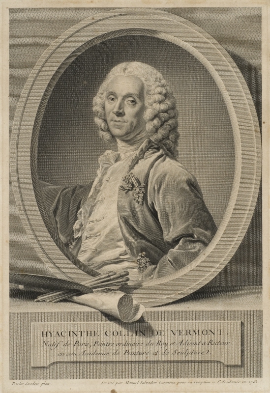 Hyacinthe Collin de Vermont, 1693-1761, målare och akademiledamot