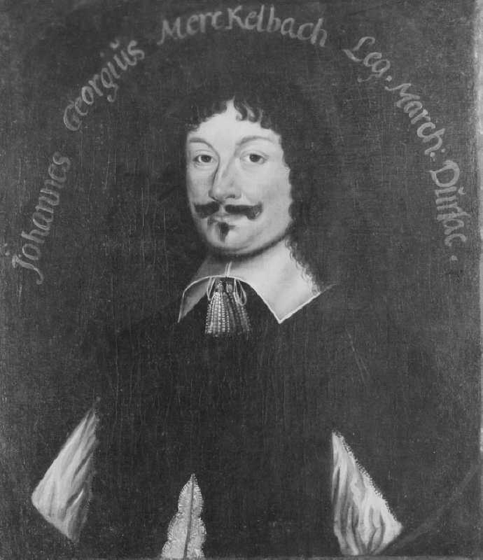 Johann Georg von Merckelbach (?-1680), badensiskt hovråd, delegat för Baden-Durlach vid westfaliska fredsförhandlingarna