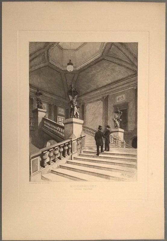 Riddarhuset, stora trappan
