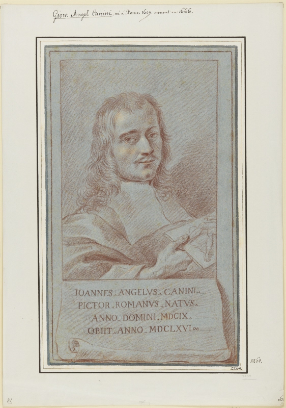 Porträtt av Giovanni Angelo Canini