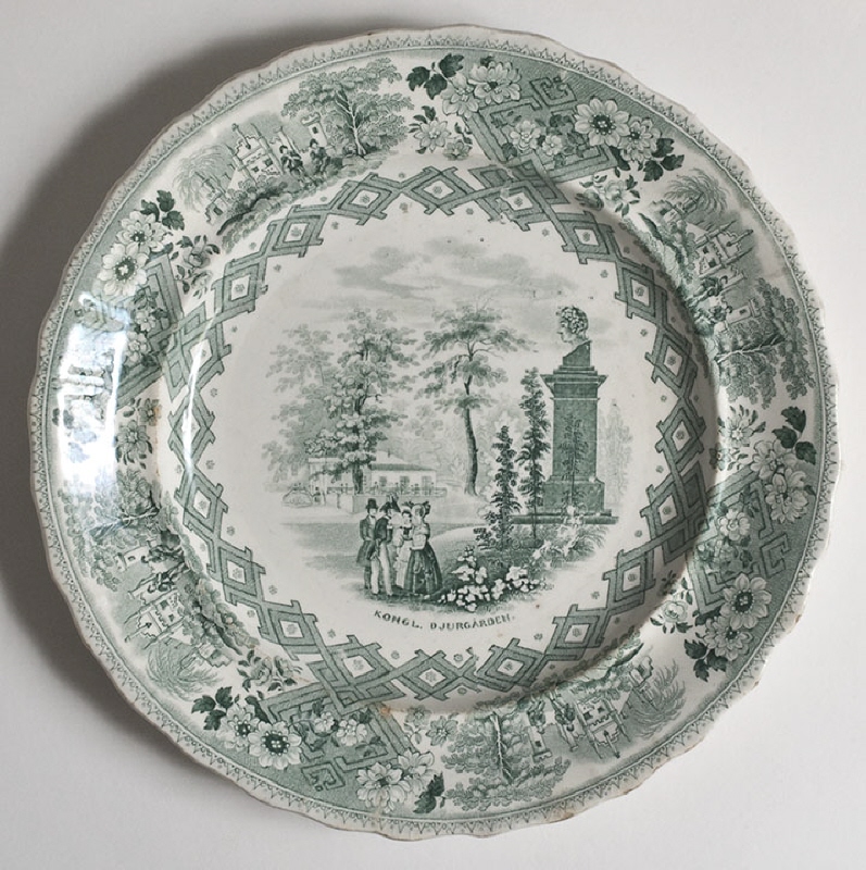 Plate from ”Kongl Djurgården”