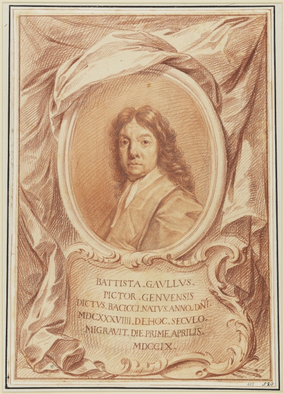 Portrait of Battista Gaulli