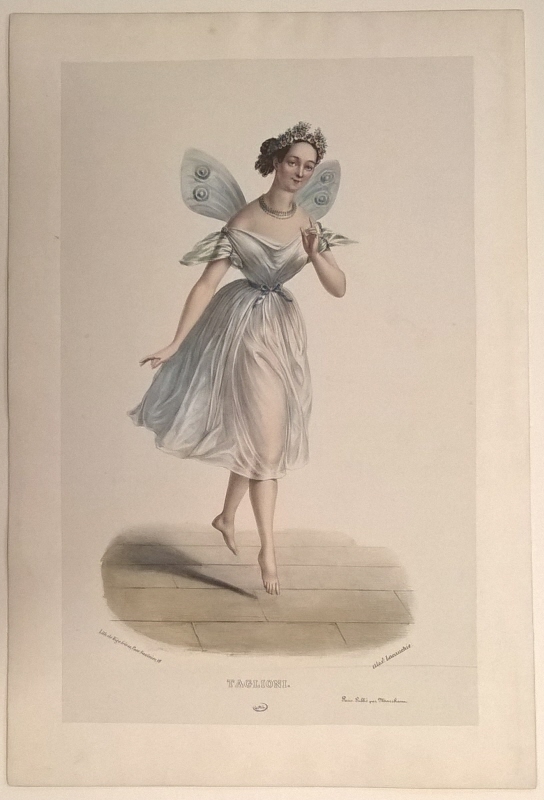 Marie Taglioni (1804-1884), ballerina