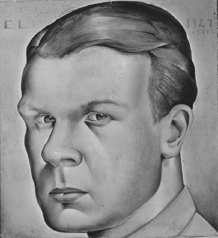 Evert Lundquist (1904-1994), artist, graphic artist, cartoonist, professor, married to the artist Ebba Elisabeth Reutercrona