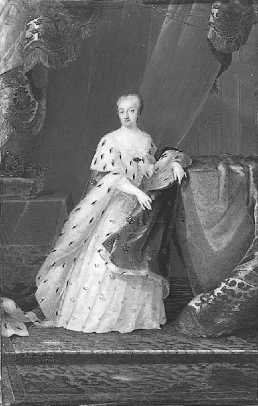 Ulrika Eleonora t.Y. (1688-1741), queen of Sweden, married to Fredrik I of Sweden