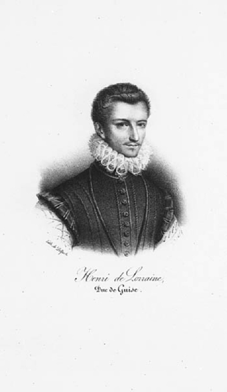 Porträtt av Henri de Lorraine (Due de Guise)