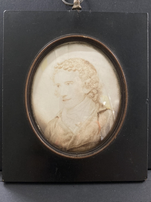 Porträtt av konstnärsvännen Friedrich Carl Gröger (1766-1838)