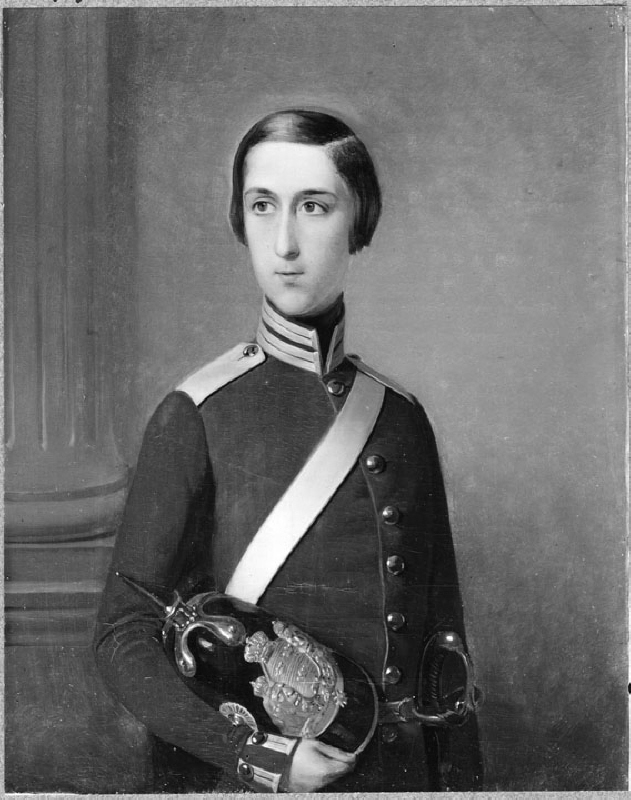 August (1831-1873), hereditary prince, prince of Sweden and Norway, duke of Dalarna, married to Teresia of Saxony-Altenburg