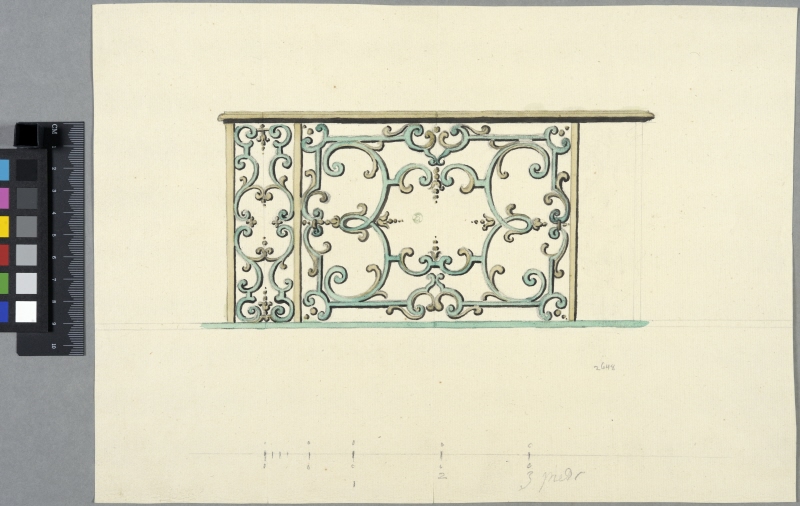 Design for a Wrought Iron Balustrade