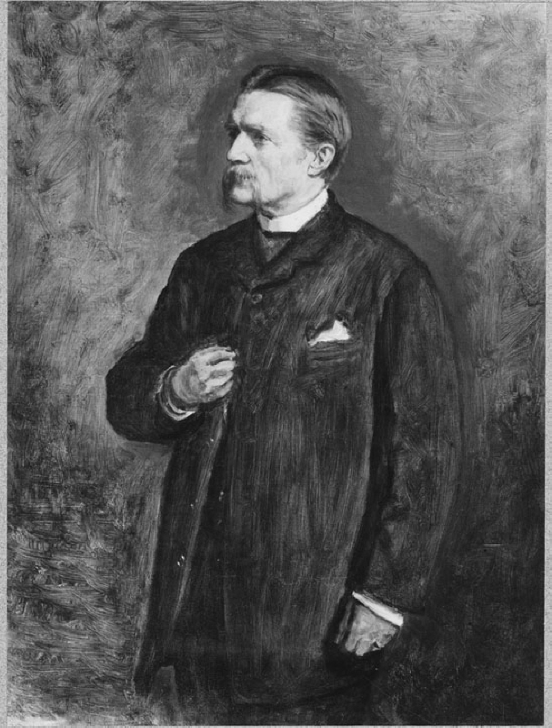 Ferdinand Fagerlin (1825-1907), konstnär, professor, gift med Alice Ritter