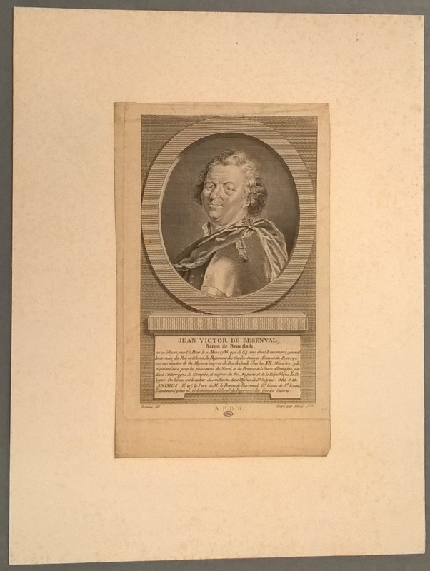Jean Victor de Besenval (1672-1736), generallöjtnant vid kungens armé och överste vid Schweizergardet-regimentet