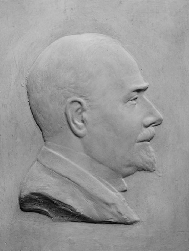 Alfred Bergström (1869-1930), artist, professor, married to Augusta Katarina Charlotte Gyllensvaan