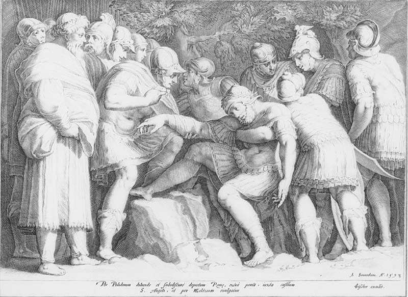 Den sårade Scipio efter slaget vid Ticinus