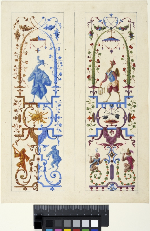 Two Designs for Door or Wall Decorations