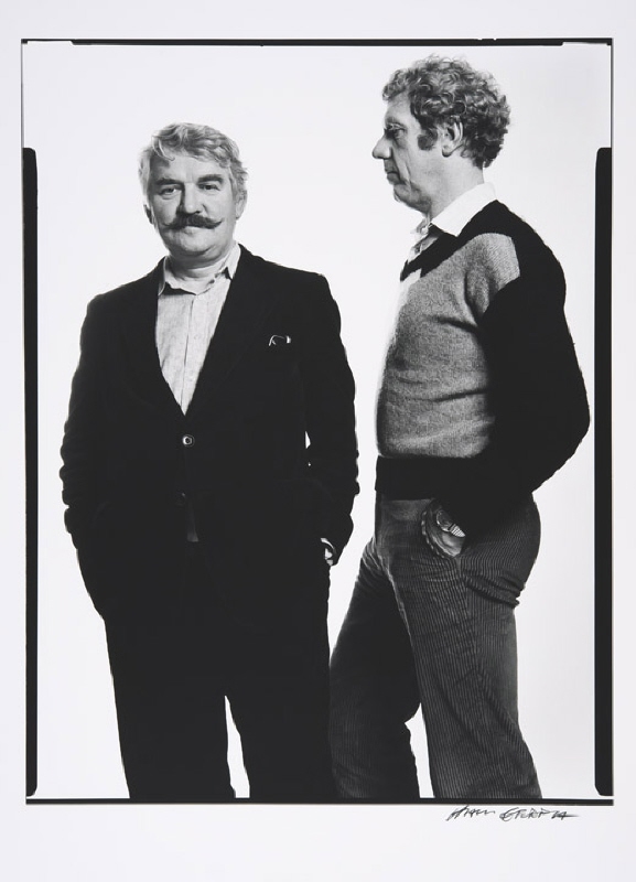 Hans Alfredson (1931–2017) and Tage Danielsson (1928–1985), Honorary Doctors of Philosophy, Comedians, Actors, Directors and Authors, 1980