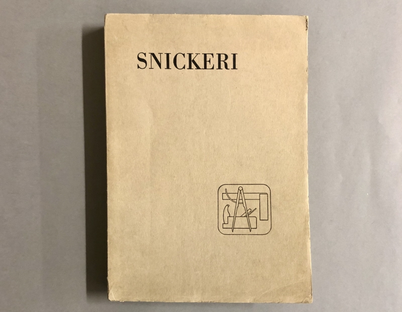 Bok. Hantverkets bok. Snickeri. Svensk Bokkonst 1934 nr 4