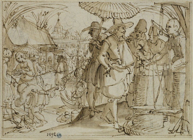 Scene from a Dutch Colony