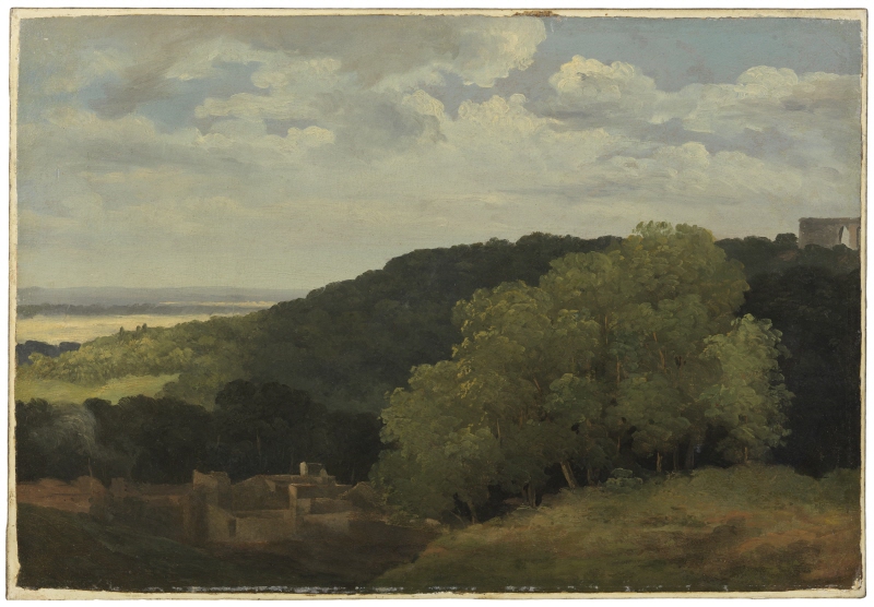 View of the Roman Campagna near Subiaco