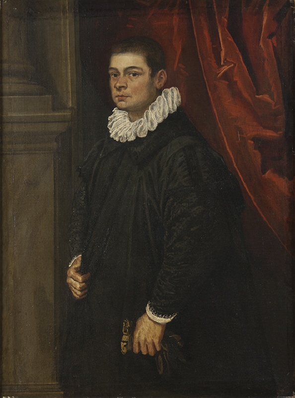 Young Man with Ruff and Gloves