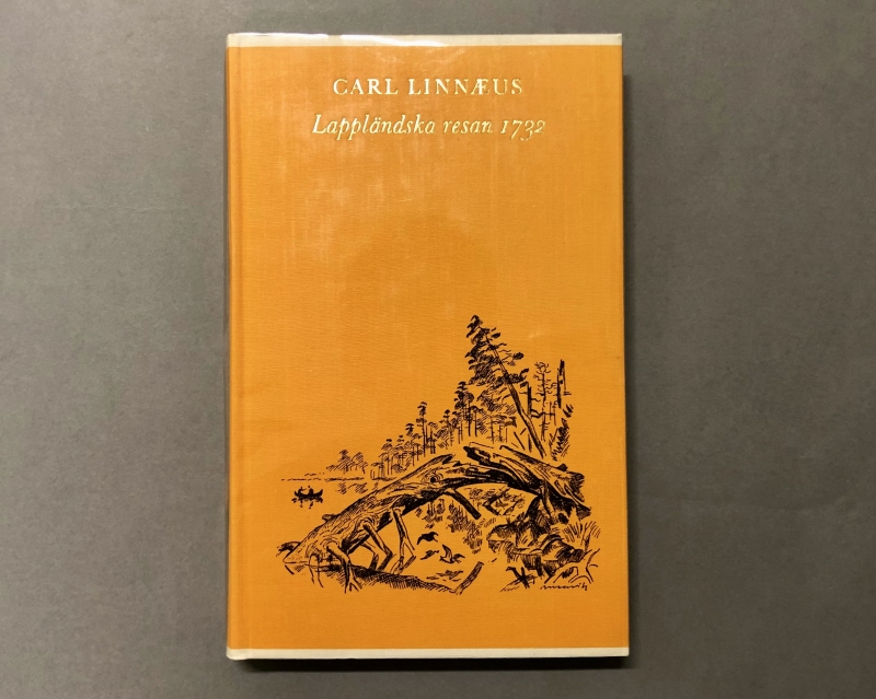 Bok. Carl von Linné: Iter Lapponicum Dei gratia institutum 1732