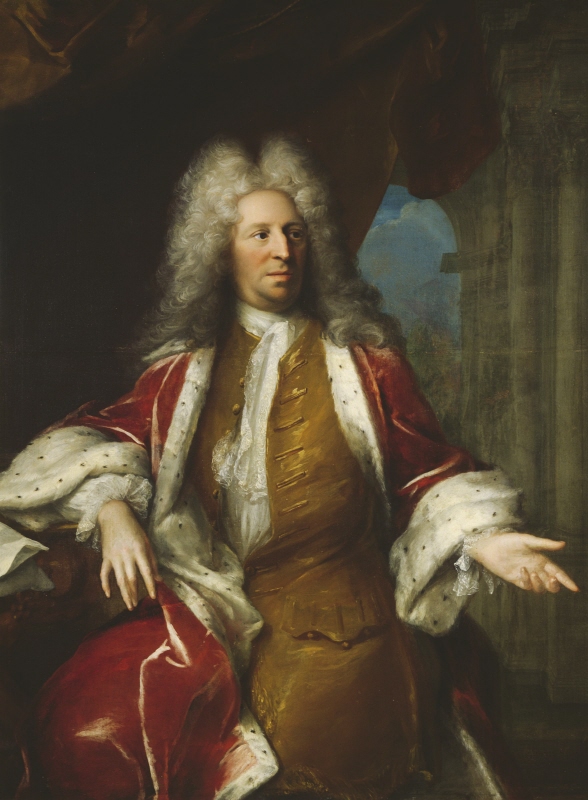Nicodemus Tessin the Younger (1654–1728), Count, Royal Council- lor, Architect and Director of Public Works, 1723