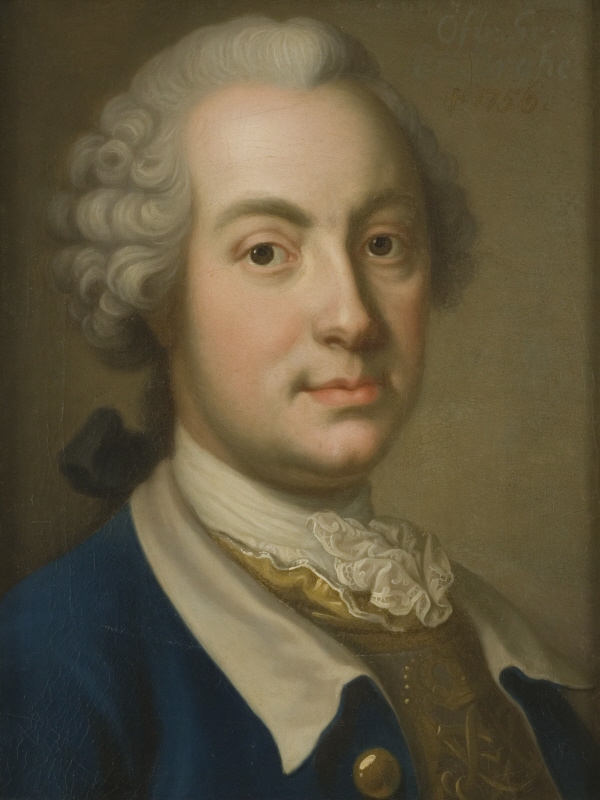 Erik Brahe (1722-1756), Count and Colonel