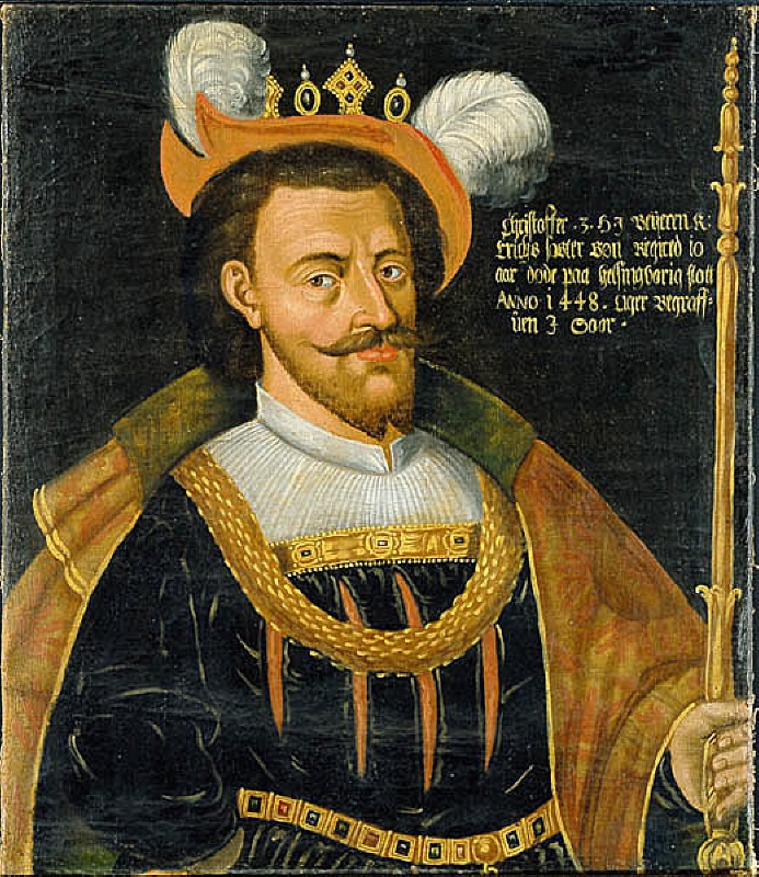 Kristoffer, 1418-48, av Bayern konung av Danmark Norge och Sverige