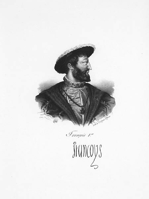 Porträtt av Francois I