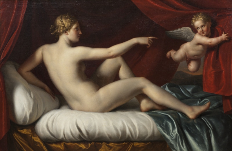 Venus med amorin