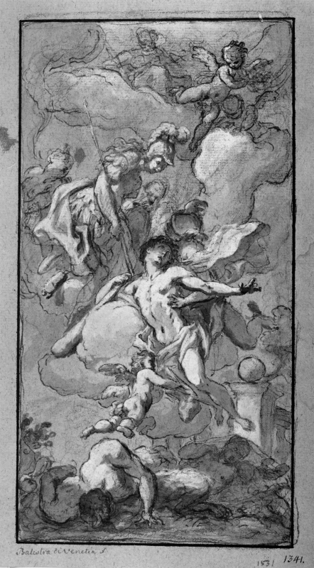 Hercules Received in Olympus