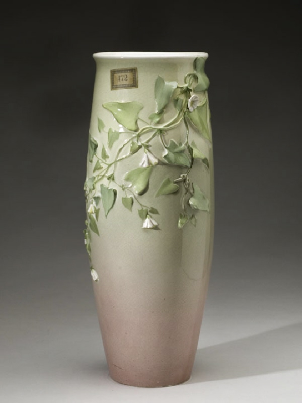Vase with field bindweed