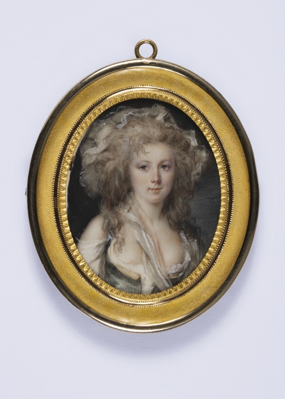 Unknown woman, formerly called La Princesse de Lamballe