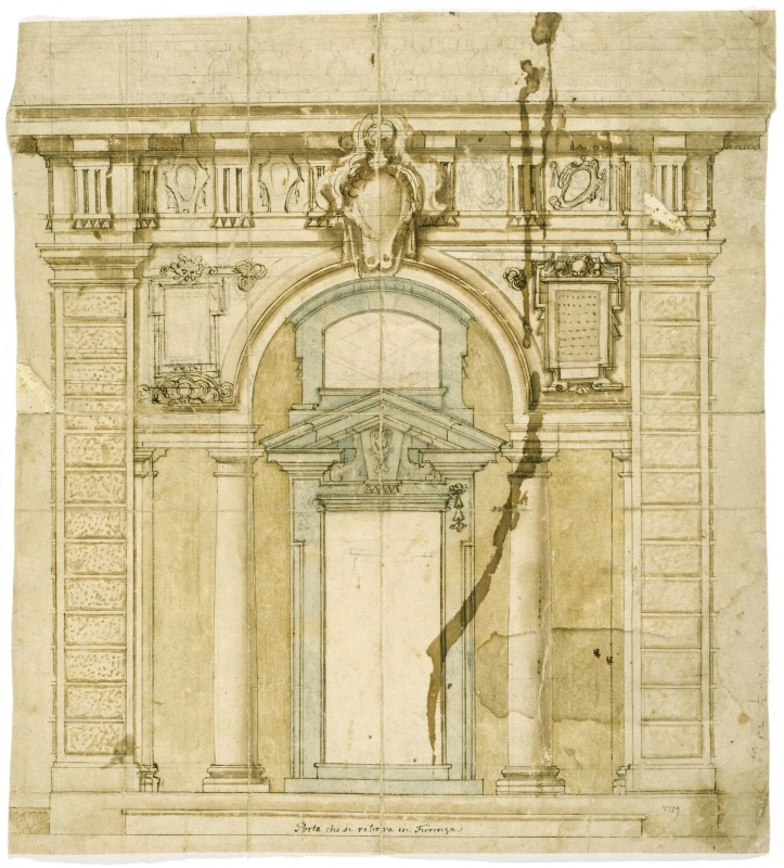 Portal, Palazzo Strozzi, Florens