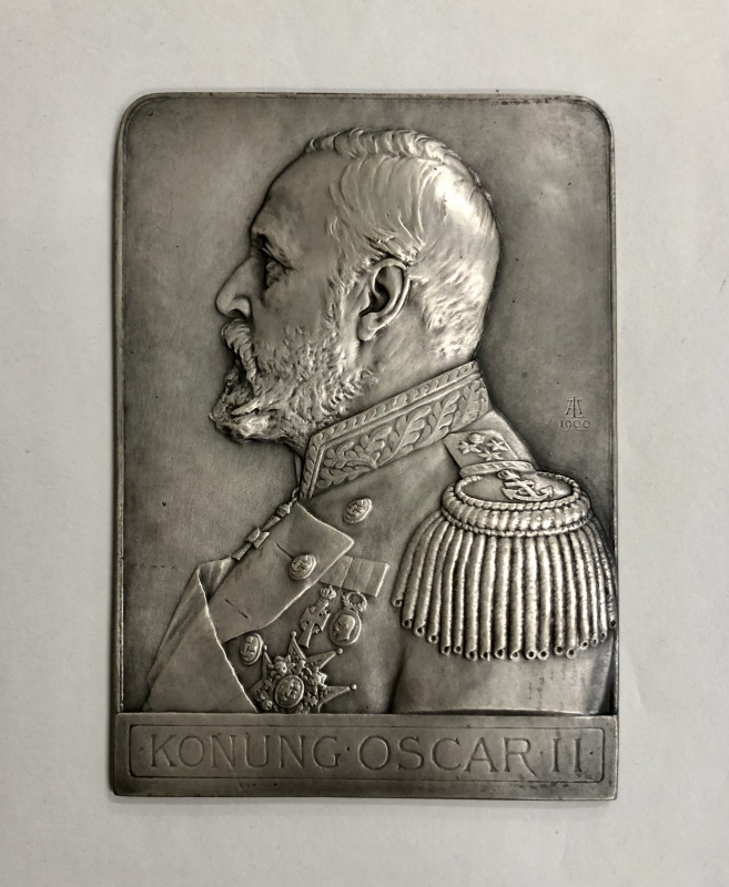 Oscar II (1829-1907), kung av Sverige och Norge, g.m. Sophia av Nassau