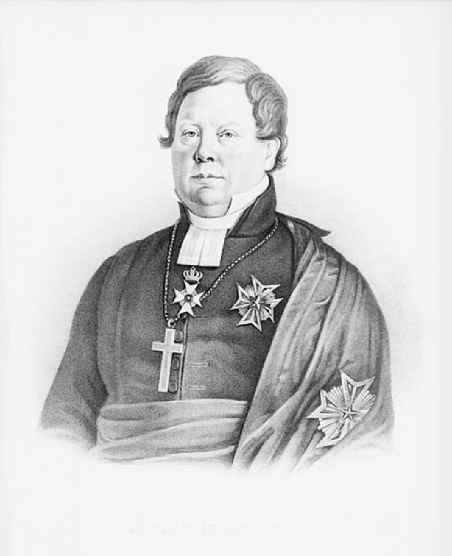 Porträtt av Gustaf Nibelius