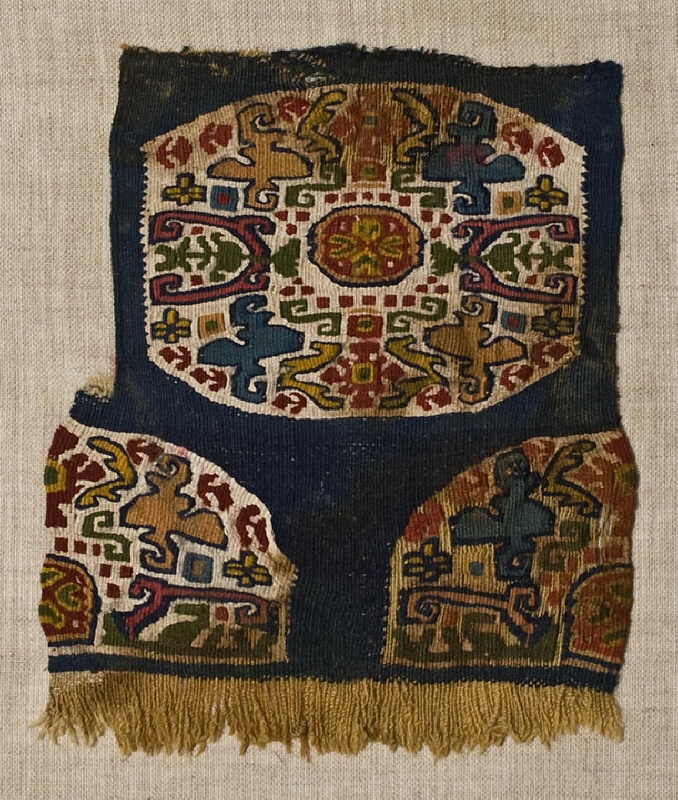 Textilfragment. Koptiskt