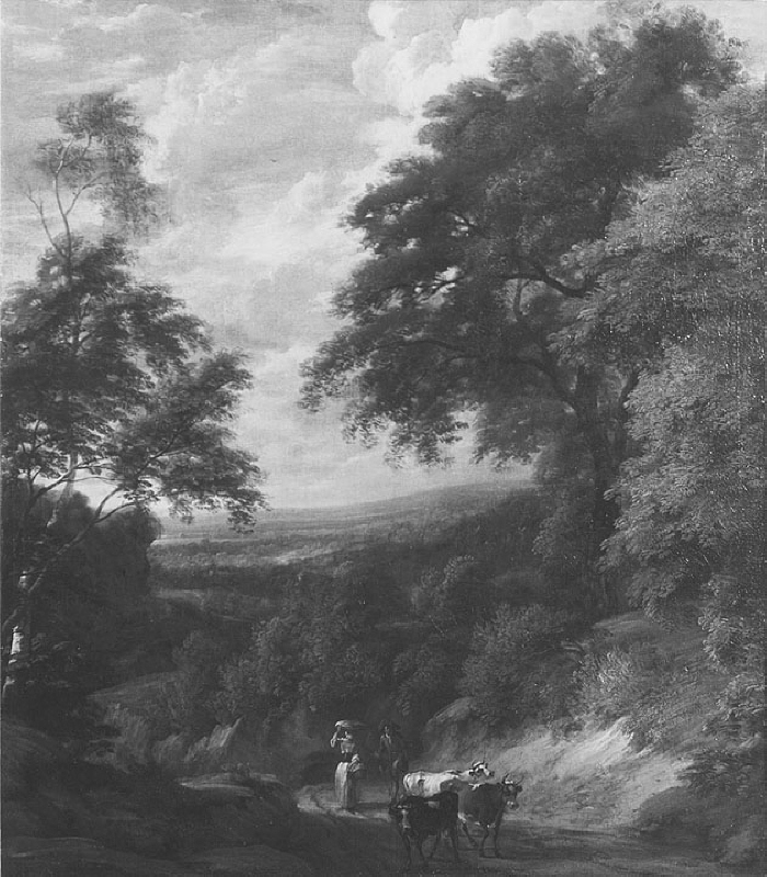 Landscape with a Road through a Forest