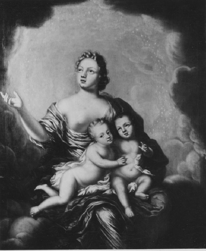 Allegori över Gustav, 1683-85, och Ulrik, 1684-85, prinsar av Sverige