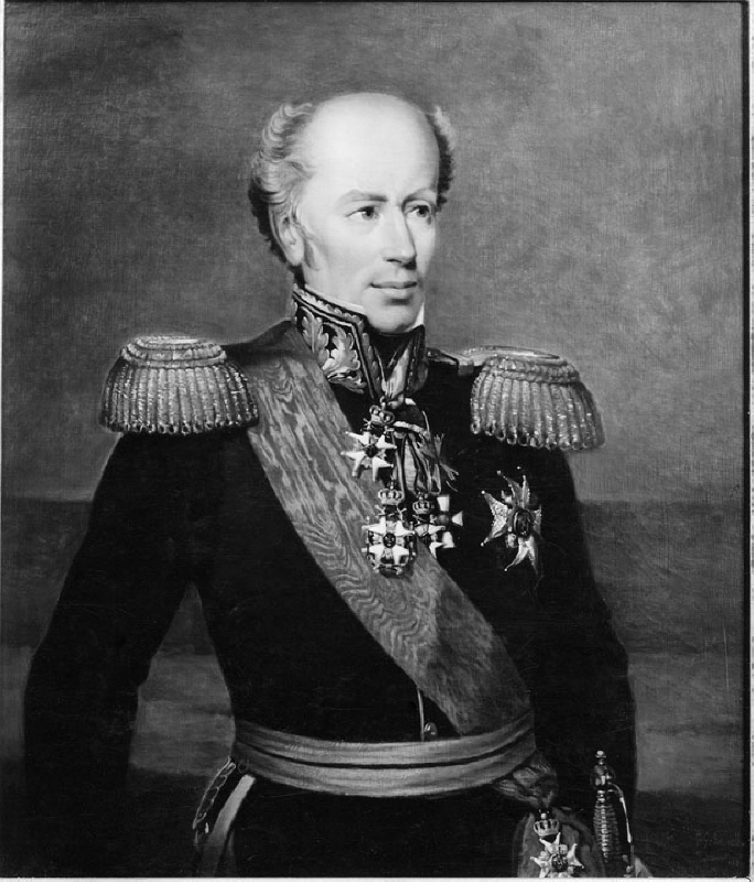 Magnus Björnstjerna (1779-1847), count, general, one of the gentlemen of the kingdom, married to baroness Elisabet Charlotta von Stedingk