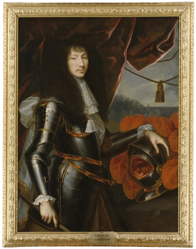 Ludvig XIV (1638-1715), kung av Frankrike, gift med Maria Teresia av Spanien