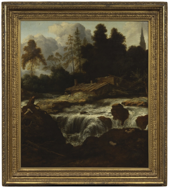Landscape with a Waterfall