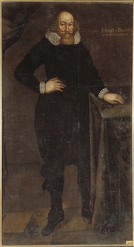 Magnus Brahe (1564-1633), count, lord chancellor, married to 1. Brita Stensdotter Lewenhaupt, 2. Elena Bielke