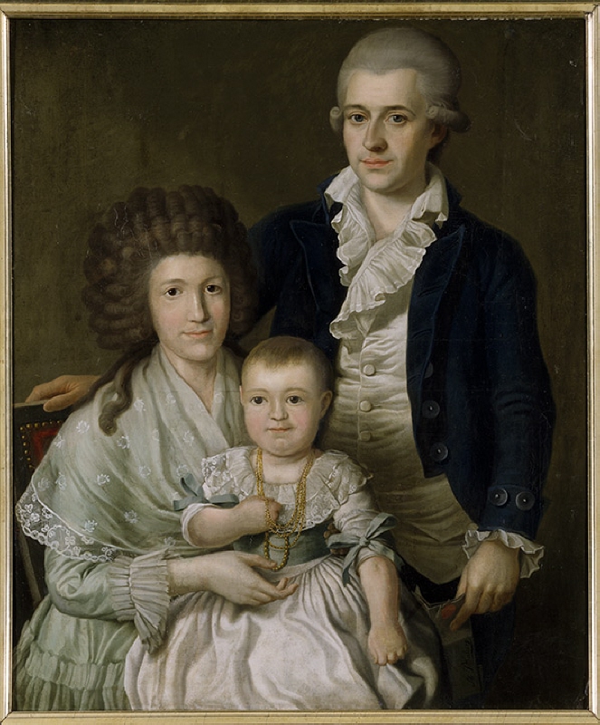 Consul F.L. Giers and his Family