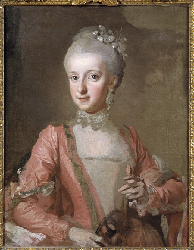 Prinsessan Sofia Albertina av Sverige (1753-1829). Ofullbordad