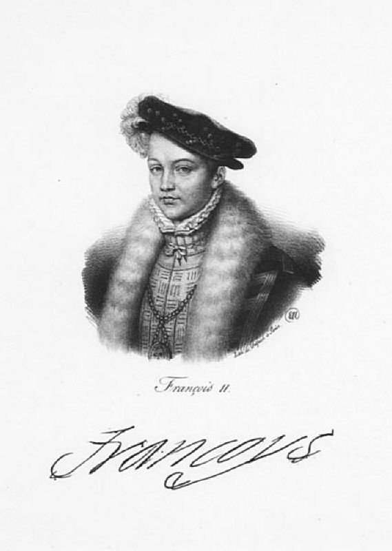 Porträtt av Francois II